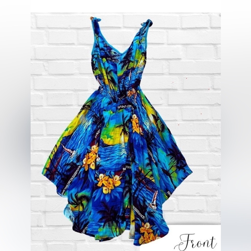 Tropical Sun Dress for island vacays or cruises! - Picture 2 of 5